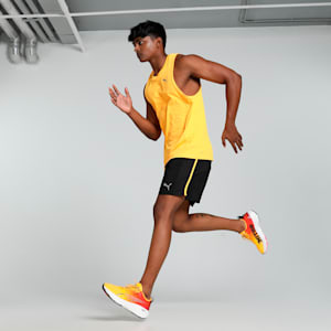 RUN FAV VELOCITY Men's  7" Running Shorts, PUMA Black-Sunset Glow, extralarge-IND
